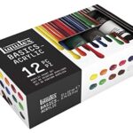 [3]Liquitex 2023469 0.74 oz Tubes Basics Acrylic Paint Set44; Assorted Color - Set of 12