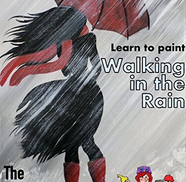 Learn to paint Walking in the Rain with The Art Sherpa